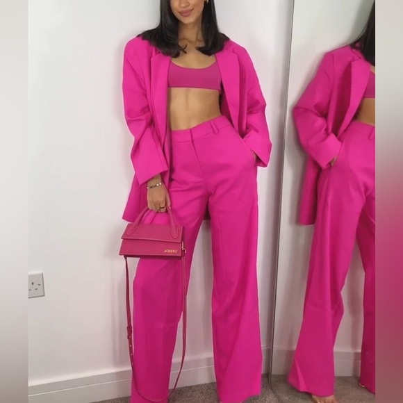 Satin Pink Pumps Sz IT 40.5 - Picture 2 of 16